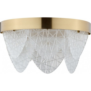 Бра LUMION LUXE NEOCLASSI 6528/2W LN23 180 14 2*40W 220V латунь