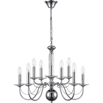 Люстра подвесная LUMION INCANTO 8034/10 CLASSI LN25 Е14 10*40W 220V хром, металл/стекло