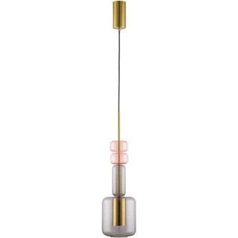 Подвес LUMION VERONA 6504/1 SUSPENTIONI LN23 GU10 50W 220V бронза розовый серый