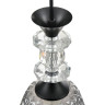 Подвесной светильник LUMION ELENIKA 8057/1А SUSPENTIONI LN24 E27 1*60W 220V черный/смоки металл/стекло 8057/1A