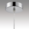 Подвесной светильник LUMION LORENZO 8064/1A MODERNI LN25 298 E27 1*60W 220V хром/зеленый, металл/стекло