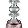 Подвесной светильник LUMION MANOLA 8048/1А SUSPENTIONI LN24E27 1*60W 220V хром/розовый металл/стекло 8048/1A