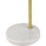 Торшер LUMION VELVETA 8073/1F NEOCLASSI LN25 366 E27 1*60W 220V золото/бордовый, металл/камень/текстиль